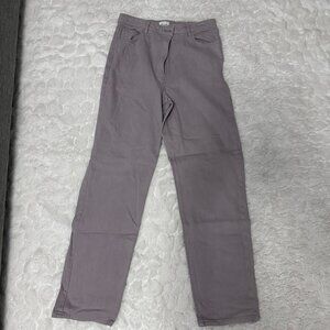 Aritzia Wilfred Free Deep Taupe Jeans
